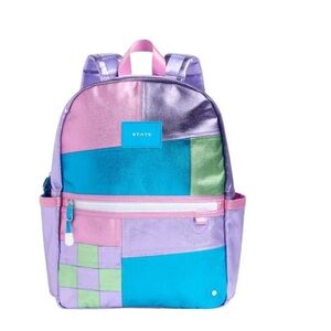 STATE Multicolor Patchwork Backpack